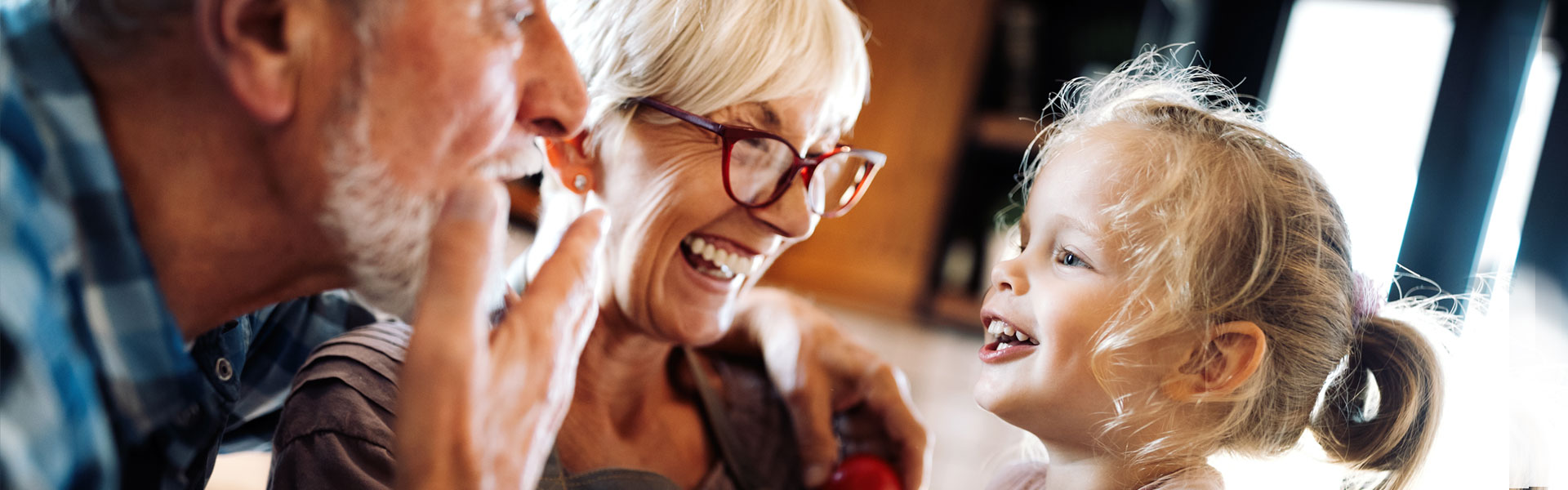 grandparents with granddaughter