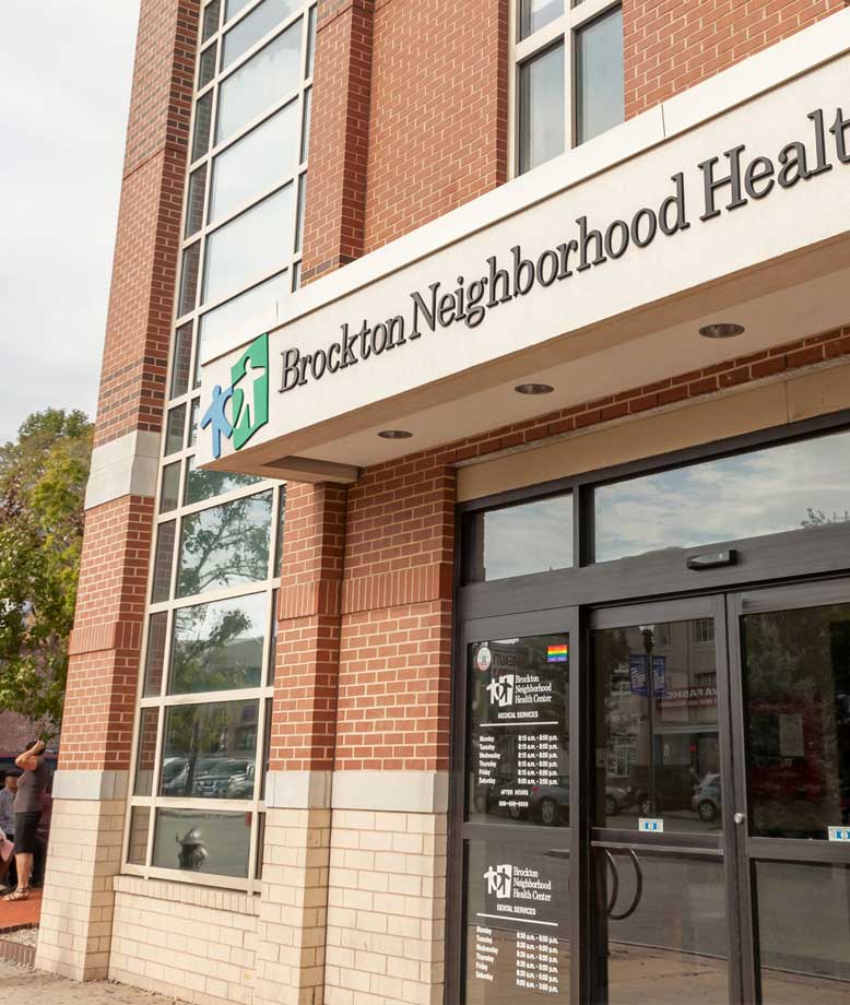 Exterior Facade of Brockton Neighborhood Health Center